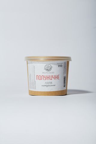 Полуничне Джелато Морозиво Ціна За 100 Гр