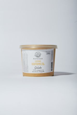 Солона Карамель Джелато Морозиво Ціна За 100 Гр