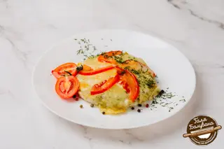 Мясо Куряче З Моцарелою Та Помідором