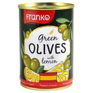 Оливки Franko 280г Зелен Фарш Лимон З/б