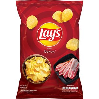 Чипси Lay's 120г Бекон