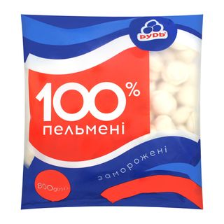 Пельмені 800г Рудь 100%
