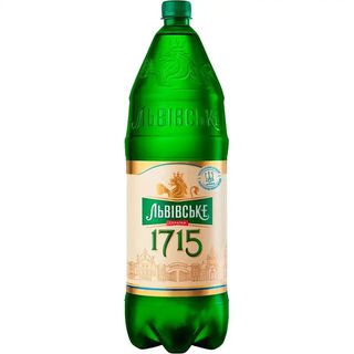 Пиво Львівське 2,25л 1715 4,5% Пет