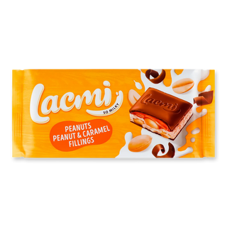 Шоколад Roshen 87г Lacmi Мол Арах Кар Ар