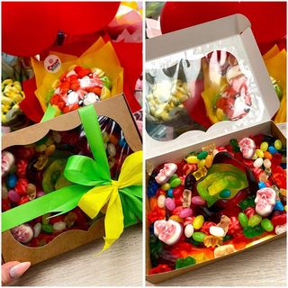 Подарункова Коробка 500 Грам (солодкий Мікс)