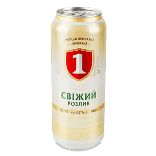 Пиво Приватнаброварня 0,5л Свір Ж/б 4,2%