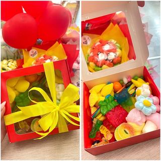 Подарункова Коробка 500 Грам (кисло-солодкий Мікс)