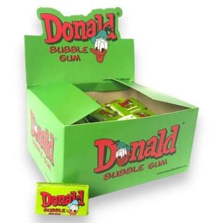 Жувальна Гумка Donald (зелена)
