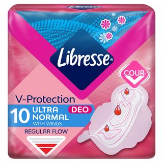 Прокладки Libresse 10шт Інвізіб Софт Нор