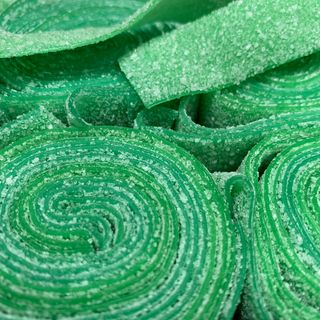 Кислі Стрічки Яблуко ( 50 Грам )