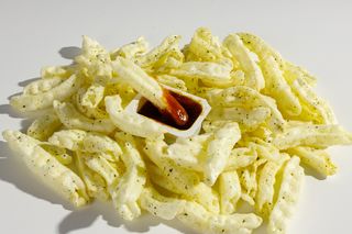 Повітряна Картопля Зі Смаком Зелені