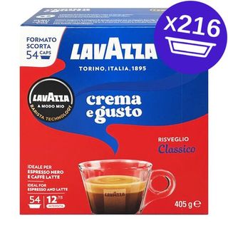 Lavazza - Crema E Gusto - A Modo Mio 216 Caps - 0266191