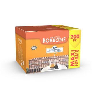 Caffe Borbone - Miscela Decisa Confezione 200 Pz - Comp. Nespresso - 0277221
