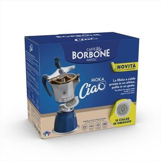 Caffe Borbone - Mokaciao - Acciaio/blu - 0295902