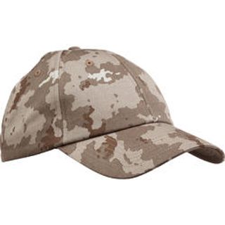 Gorra De Caza Solognac Steppe 100 Camuflaje Island Beige Talla Única Marron