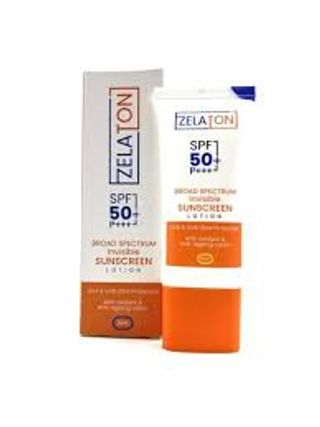 Zelaton Invisible Sunscreen SPF 50, 60ml