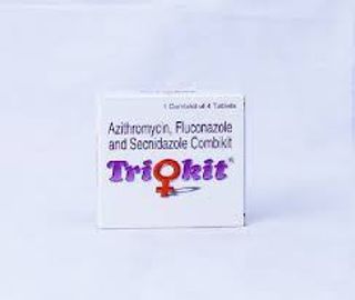 Trio Kit Azithromycin Fluconazole Secnidazole, 4 Tablets