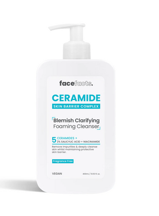 FaceFacts Ceramide Blemish Foaming Cleanser, 400ml