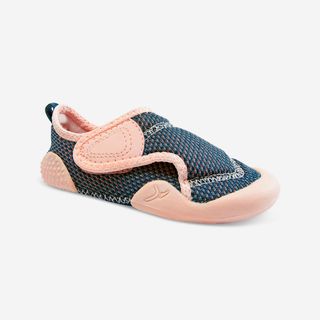Zapatillas Bebé Antideslizantes Primeros Pasos Domyos 580 Rosa Tallas 20 Al 32 26 Rosa