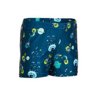 Bañador Pañal Bebé Niño Bóxer Azul Marino Espacio 73-75Cm 12M Azul