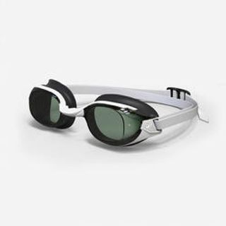 Gafas Natación Graduadas Bfit Negro Blanco Cristales Ahumados Talla L L -2 / R -5 Negro