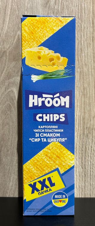 Hroom Сир Та Цибуля 100гр