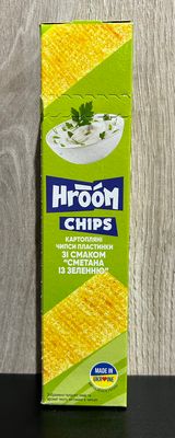 Hroom Сметана Та Зелень 50гр