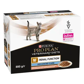 PURINA PLAN PRO Salmon Fonction rénale Aliments pour chats, 10x850g