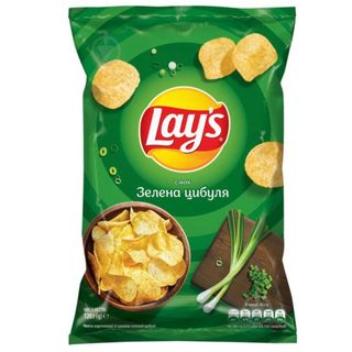 Чіпси Lays Зелена Цибуля (120г)