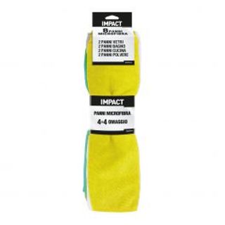 Impact Set 8 Panni Microfibra 470004244