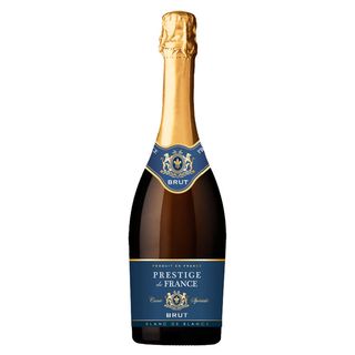 Вино Ігристе "prestige De France Brut" Біле Брют 0,75л 11%