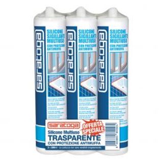 Tris Siliconi Antimuffa Trasparente Ml.280 470680077