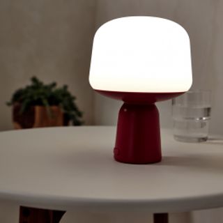Lampada Portatile Luno Plastica Rosso D14.3 H20 Cm Led Luce Naturale Con Usb Ip44 420006834