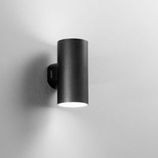 Applique Polo Policarbonato Nero 16,2x7,8x9,9cm Led 8w Cct Ip65 420007963