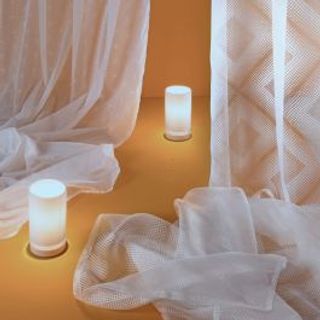 Lampada Da Tavolo Furore Bianco 14x24cm E14 420000943