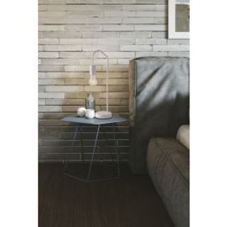 Lampada Da Tavolo Habitat Metallo Bianco 1xe27 17x48cm 420006766