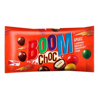 Арахіс "boom Choc" У Шоколаді Та Кольоровій Глазурі 50г