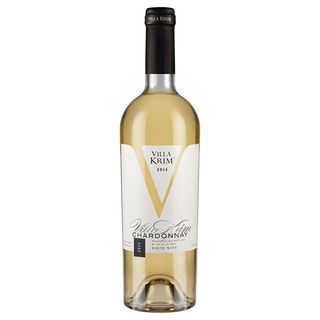 Вино "villa Krim" Шардоне Біле Сухе 0,75л 9,5-13%