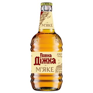 Пиво "повна Діжка М'яке" Світле 0,45л 4,2%
