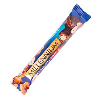 Шоколад "millennium Golden Nut" Молочний З Цілим Горіхом 40г