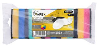 10 Spugne Abrasive Colorate Apex - 470005660