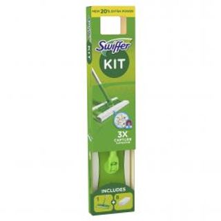 Swiffer Scopa Preassemblata+8 Panni+3 Panni Wet 470004242