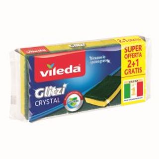 2+1 Spugne Vileda Glitzi Crystal Con Antibatterico 470003934