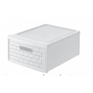 Cassetto Singolo Country 35x26x14,5 Cm Bianco 410006640