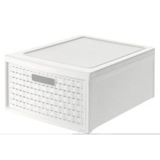 Cassetto Singolo Country 45x34x20 Cm Bianco 410006642