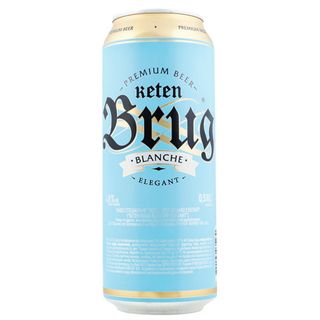 Пиво "elegant Keten Brug Blanche" Нефільтроване 0,5л 4,8% З/б