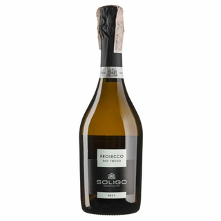 Вино Ігристе Брют Біле Просекко Тревизо Брют, Soligo 0,75л 40326