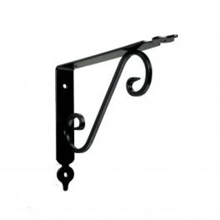 Reggimensola P25xh20cm Portata 20kg In Acciaio Colore Nero 410500411