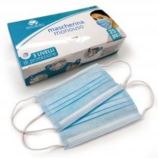 Mascherina Chirurgica 25 Pezzi 400002827