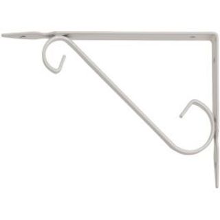 Reggimensola Alluminio P18,7xh14,7cm Portata 30kg Bianco 410001213